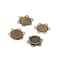 Dritz® Brass Flower Shape Sew-On Magnetic Snaps, 12 Sets